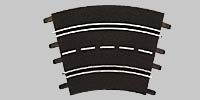 Curve 2/30� for 4 lanes, 6 Pieces