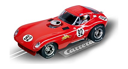 Cheetah '66 Red  1/24 digital w/lights (2010) (can also be run on analog tracks)