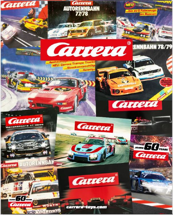 Carrera Blechtafel 60 Jahre Carrera 4