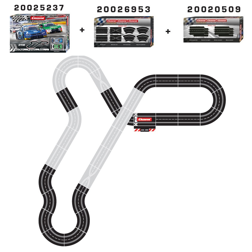 自動車 Carrera DTM Racing Car 1/32 Carrera Digital 132 DTM Fast And Fabulous 1/24 Slot Car