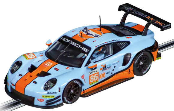 Carrera 27780 Porsche 911 RSR "Gulf Racing, Mike Wainwright, No.86", Silverstone 2018, Evolution 1/3