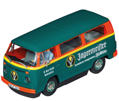 Carrera 27795 VW BUS T2b "Jagermeister", Evolution 1/32 w/Lights