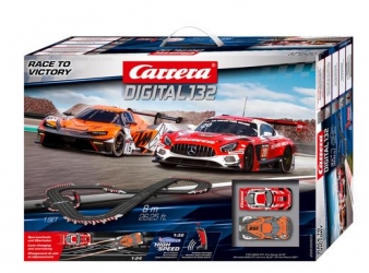 Carrera 30023 Race to Victory Set, Digital 132 w/Lights and Wireless