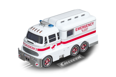 Carrera 30943 Carrera Ambulance, Digital 132 w/Flashing Lights, Bargain Lot Item