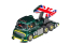 Carrera 31093 Racetruck Cabover "British Racing Green, No.8", Digital 1/32 w/Lights