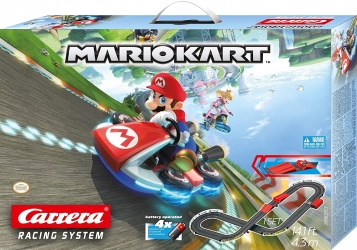 Carrera 63503 Mario Kart GO!!! 1/43 Battery Set w/Jump Ramp