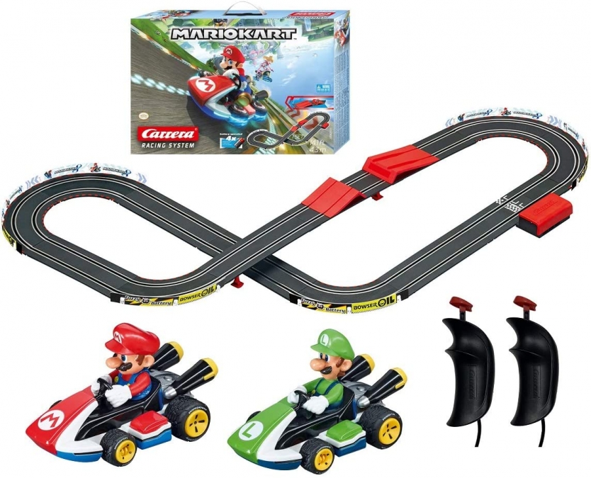 Carrera 63503 Mario Kart GO!!! 1/43 Battery Set w/Jump Ramp
