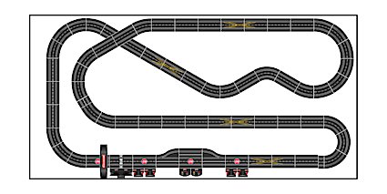 CARRERA DIGITAL 132 SET 30023 - Race to Victory - 8.0m / 2 cars