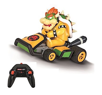 Carrera 162064 Mario Cart 7, Bowser, 1:16 Scale,  GHz