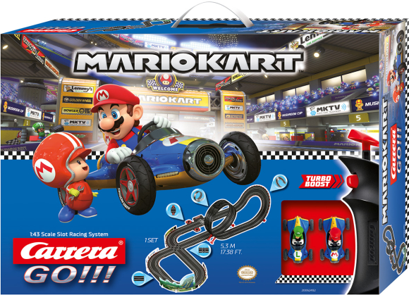 Carrera  62492 Mario Kart 8, Mach 8 Mario & Luigi Set, GO!!! 1/43