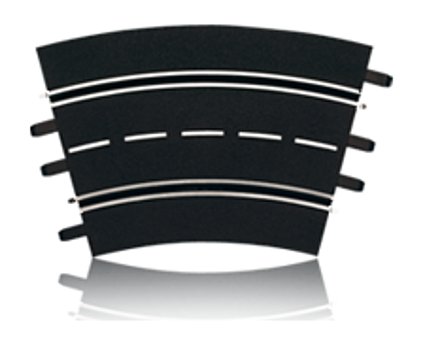 Carrera 20572 Curve 2/30 6pcs Digital 124/132 & Analog for