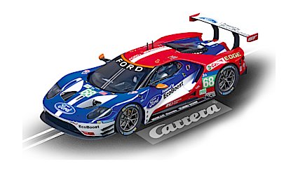 Carrera Slots Carrera Slot Cars Racing Tracks and Sets Carrera 23832 Ford GT Race Car Digital 124 w Lights Bargain Lot Item