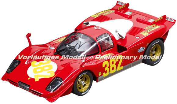 Carrera 23899 Ferrari 512S Berlinetta No.382 Triest-Opicina 1970, Digital 124 w/Lights