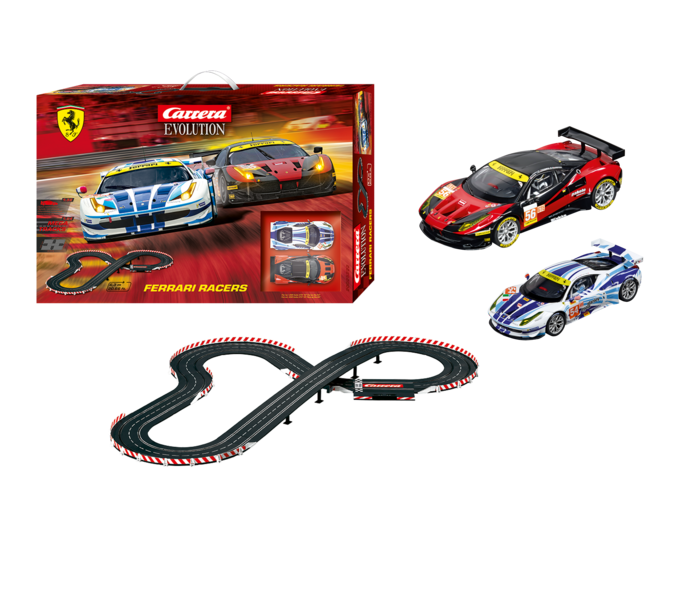 carrera evolution ferrari racers