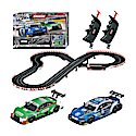 carrera evolution speed patrol slot car race set