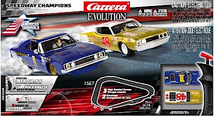 Coffret Circuit Carrera Evolution Ferrari Passion 1/24 - francis miniatures