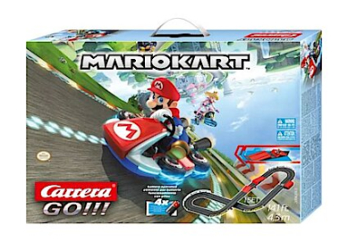 Carrera 63503 Mario Kart GO!!! 1/43 Battery Set w/Jump Ramp, Bargain Lot