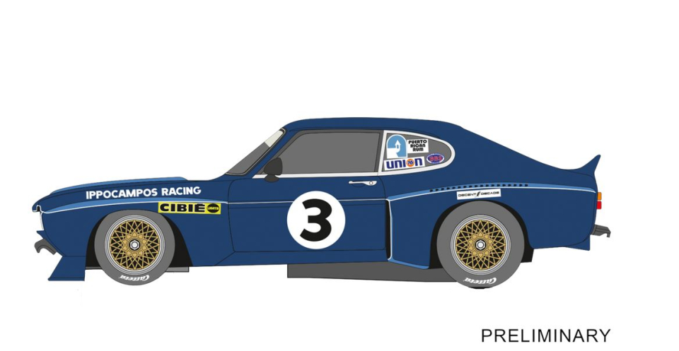 Ford Capri Zakspeed Turbo "Lili Reisenbichler, No.4