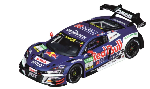 Carrera 27801 Audi R8 LMS GT3 "Abt Sportsline - Red Bull No. 7" DTM 2024, Evolution 1/32 w/Lights