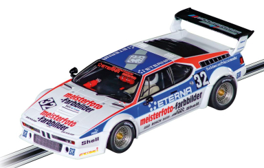 Carrera 27833 BMW M1 Procar "Moderegger Race and Classics, No.32", Evolution 1/32 w/lights
