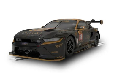 Scalextric C4519 Ford Mustang GT3 - Proton Competition - Qatar 2024, DPR, 132 Scale w/Lights