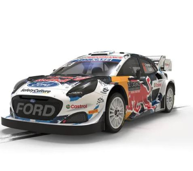 Scalextric C4569 Ford Puma Rally1 - Monte Carlo 2024 - Fourmaux/Coria, DPR, 132 Scale w/Lights