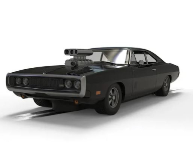 Scalextric C4573 The Fast and The Furious - Dodge Charger - Dom Toretto, DPR, 132 Scale w/Lights