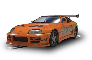 Scalextric C4591 The Fast and the Furious - Toyota Supra - Brian O'Conner, DPR, 132 Scale w/Lights
