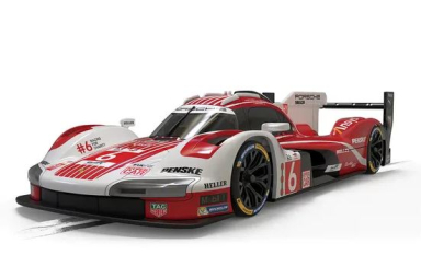 Scalextric C4593 Porsche 963 - 24 Hours of LeMans 2024 - 4th Place, DPR, 132 Scale w/Lights