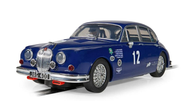 Scalextric C4596 Jaguar MK2 - JAG 400 - Grant Williams Racing, DPR, 132 Scale w/Lights