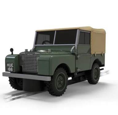 Scalextric C4600 Land Rover Series 1 - HUE166, DPR, 132 Scale w/Lights