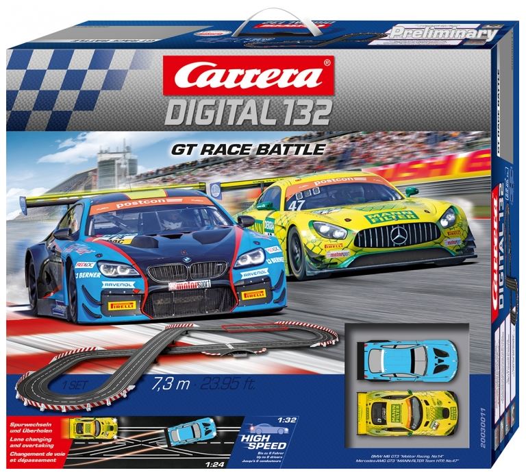 Carrera 30023 Race to Victory Set, Digital 132 w/Lights and Wireless