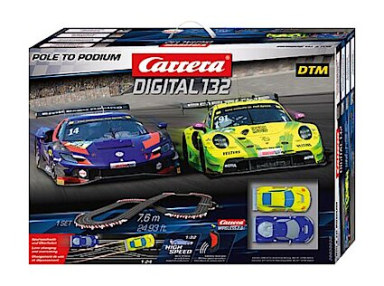 Carrera 30038 Pole to Podium, w/Lights and Wireless, Digital 132, Bargain Lot