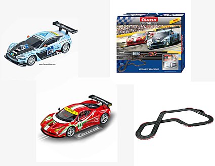 ミニカー Carrera digital 132 power racing Carrera - Carrera Digital 132 (1:32 Cars/1:24 Track/Digital
