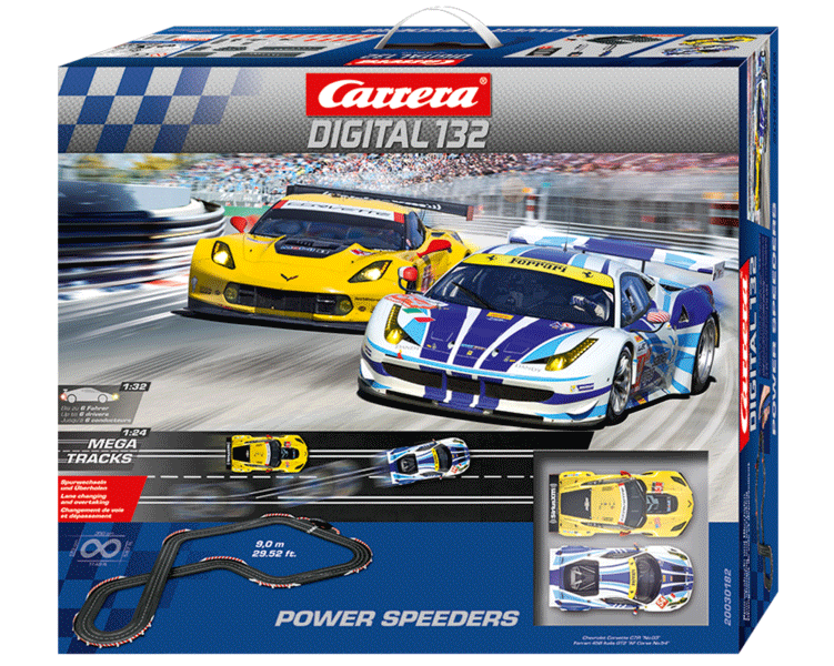 ミニカー Carrera digital 132 power racing carrera-digital-132-30007-gt-