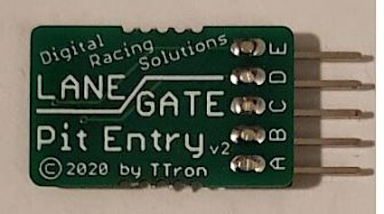 Anti-Collision Chip for Carrera's Pit Lane Entry