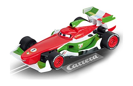 Cars 2 - Set Di 2 Auto Giocattolo Pressofuse: Francesco Bernoulli E Saetta McQueen, Veicoli Da Film Disney/Pixar