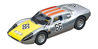 Carrera  30902 Porsche 904 Carrera GTS "No.66", Digital 132 w/Lights, Bargain Lot Item