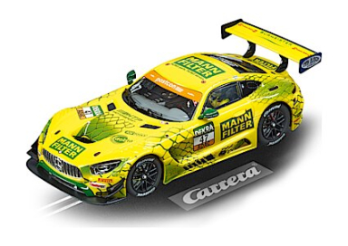 Carrera 30910 Mercedes AMG GT3 MANN Filter Team HIP, No.47, Digital 132 w/Lights, Bargain Lot Item