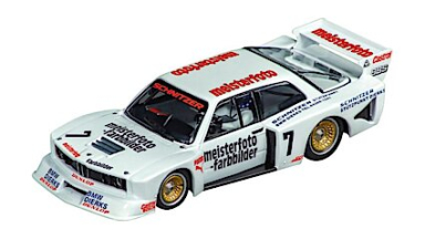 Carrera 27798 BMW 320 Turbo Flachbau "Team Schnitzer, No.7", Evolution 1/32 w/Lights