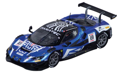 Carrera 23989 Ferrari 296 GT3 "Kessel Racing, No.8" 24H Spa 2024, Digital 1/24 w/Lights