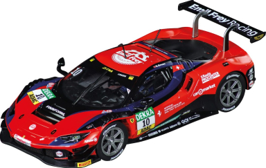 Carrera 24016 Ferrari 296 GT3 "Emil Frey Racing, No.10", DTM, Digital 124 w/Lights