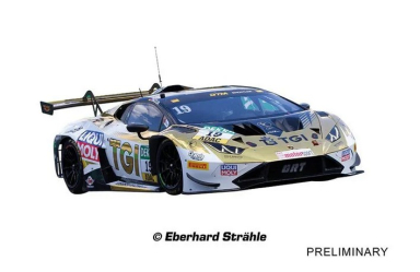 Carrera 24019 Lamborghini Huracan GT3 Evo2 "Grt Grasser Racing, No.19" DTM, Digital 124 w/Lights