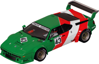 Carrera 24022 Bmw M1 Procar "BMW France, Dieter Quester, No.43", Digital 124 w/Lights