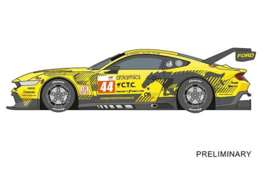 Carrera 27869 Ford Mustang GT3 "Ford Performance, No.44", Evolution 1/32 w/Lights