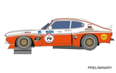 Carrera 27891 Ford Capri RS 3100 Grand Prix "No.79", Evolution 1/32 w/Lights