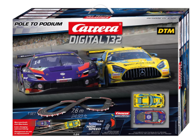Carrera 30038 Pole to Podium, w/Lights and Wireless, Digital 132, Bargain Lot