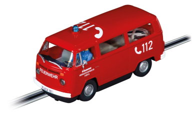 Carrera 27837 VW Bus T2b "Fire Brigade", Evolution 1/32 w/lights