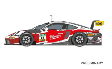 Carrera 32111 Porsche 911 GT3 R "Razoo" More Than Racing, No.14", Digital 132 w/Lights