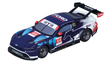 Carrera 51019 Ford Mustang GT3 "Ford Performance, No.64", Hybrid 1/50 Scale w/Lights